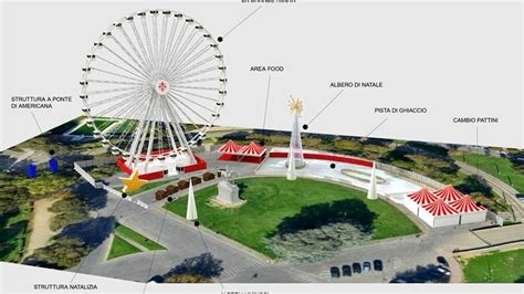 Ruota Panoramica E Pista Di Pattinaggio Alle Cascine Anche Un