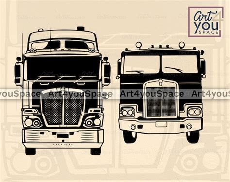 Kenworth Truck Svg