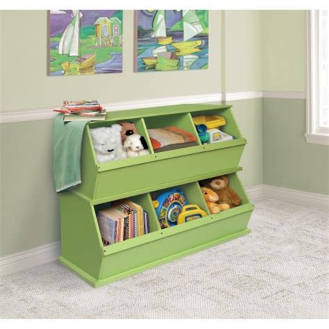 Three Bin Storage Cubby Sage 1 Ralphs