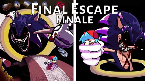 Final Escape Finale Sonic Exe Vs Fnf Official Song Uncancelled