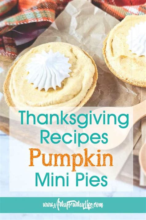 No Bake Mini Pumpkin Pies Artsy Fartsy Life