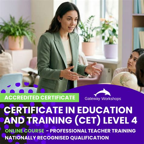 Certificate In Education And Training