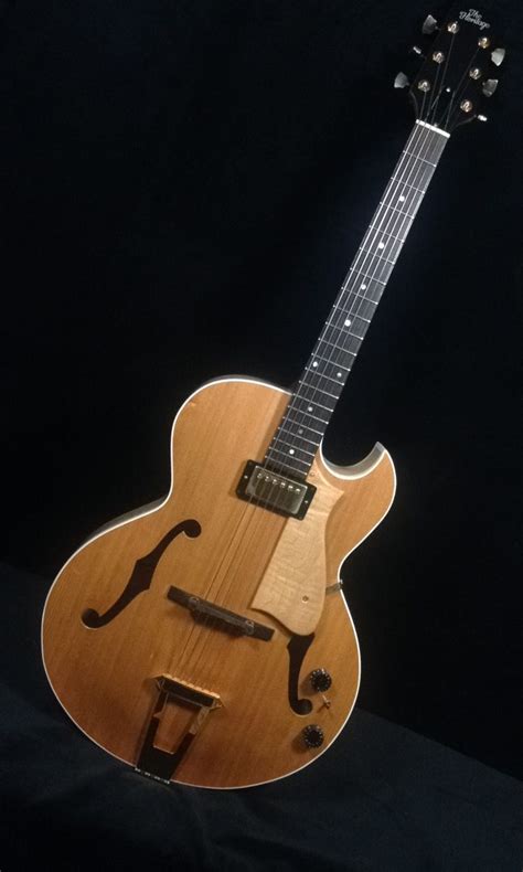 Heritage H 575 Blonde Carved Spruce Top Archtop Guitar With Humbucker Pickup Guitars N Jazz