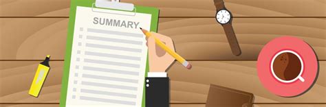 top guidelines  writing high level summary