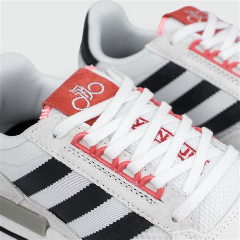 кроссовки Adidas ZX 500 Boost White / Red купить за 4590 руб. в ...