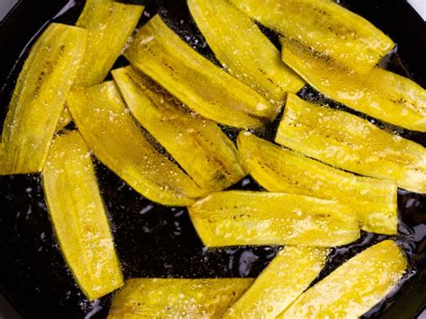 Fried Plantain Chips Recipe