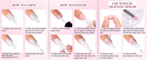 Aimeili Solid Builder Gel For Nails Clear Nude Nail Extension Gel Solid Sculpture Gel Uv Led