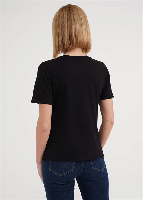 Бавовняна футболка T-SHIRT CLASSIC 4802/010 black (чорний) Giulia ...