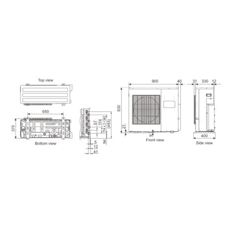 Unitate Externa Aer Conditionat Fujitsu AOYG30LAT4 Inverter 28000 BTU