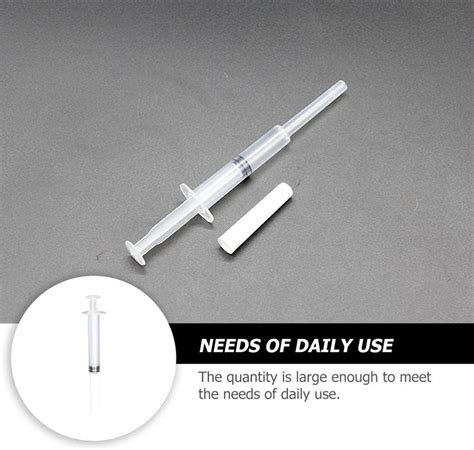 Healifty Pcs Disposable Anal Vaginal Lubricant Applicator Shooter Syringe White Buy Now