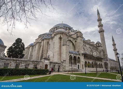 Exterior View Of Sulaimanya Mosque One Of The Famous Mosques In