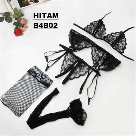 Jual Butik Rindu Lingerie Fullset Derby Lingerie Bikini Bra Set