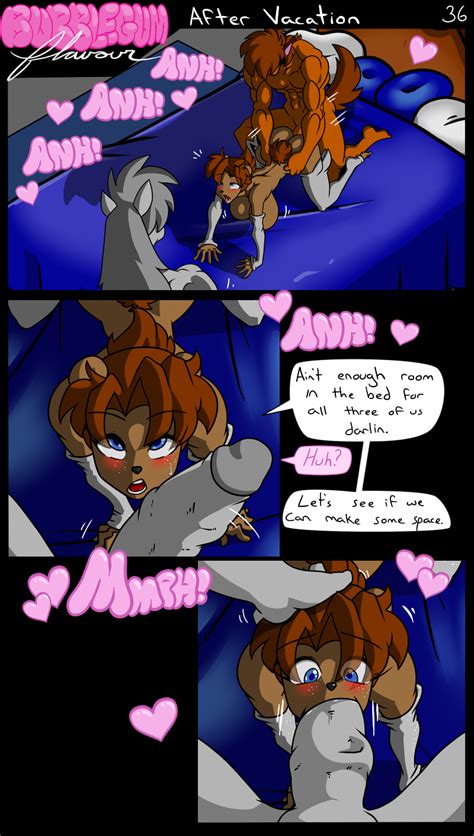 Bubblegum Flavour After Vacation By Ovedian Hentai Foundry