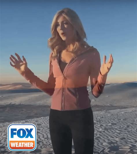 Abby Hornacek Fox Weather Rhotreporters