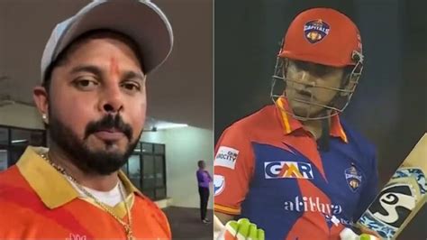 Sreesanth Vs Gambhir लाइव मैच के दौरान आपस में भिड़े गौतम गंभीर और