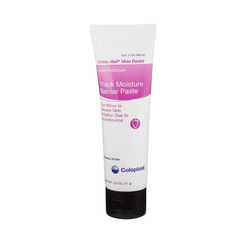 Coloplast Critic Aid Ostomy Barrier Paste Diaper Cream With Zinc Oxide