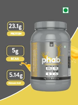 Phab Vegetarian Whey Protein Powder Enriched With Multivitamins