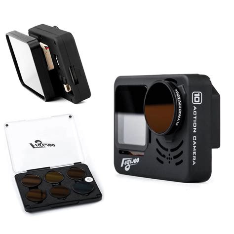 Flywoo Naked Gopro Action Camera W Touchscreen Filter Set