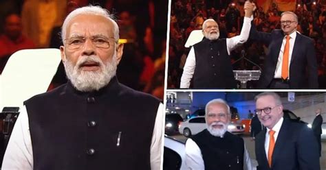 Pm Modi Speaks To Diaspora In Australia Highlights Of Mega Sydney