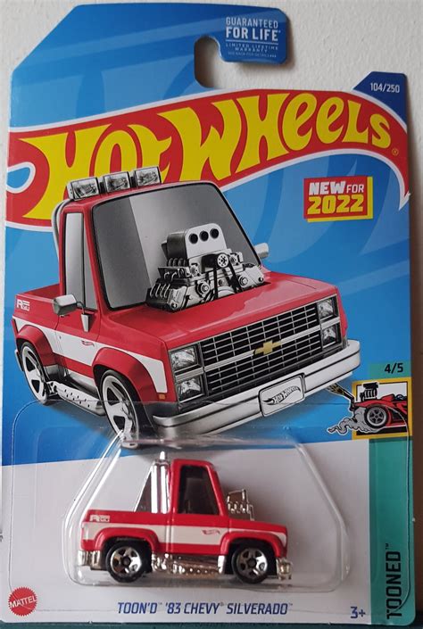 Hot Wheels Toon D Chevy Silverado