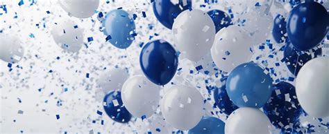 Blue And White Confetti Stock Photos Images And Backgrounds For Free