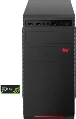 Компьютер iRU Home 310H6SE Intel Core i3 12100, DDR4 8ГБ, 256ГБ(SSD ...