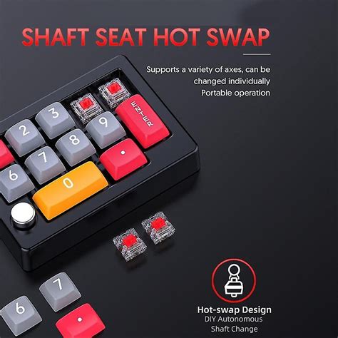 Key Macro Programmable Keyboard Fully Hot Swappable Mechanical Switch Color Rgb Light