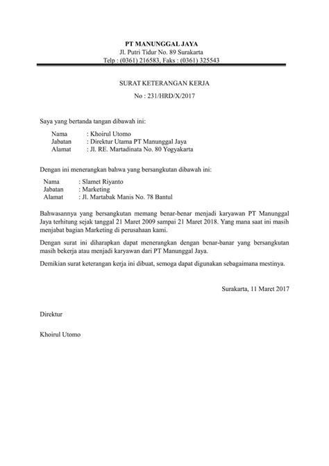 Detail Contoh Surat Pernyataan Nomor Rekening Perusahaan Koleksi Nomer 8