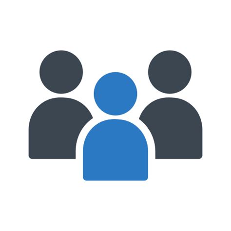 People Generic Blue Icon