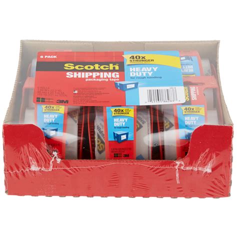 3m Scotch™ 2 X 22 Yards Heavy Duty Packaging Tape With Dispenser 142 6