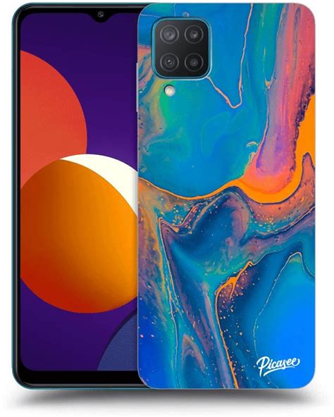 SILIKONOWE PRZEŹROCZYSTE ETUI NA SAMSUNG GALAXY M12 M127F RAINBOW