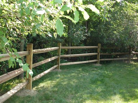 Split Rail Fence Five Star Fence Builders