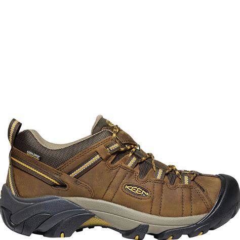 KEEN Men's Targhee II Wide Hiking Shoes - Cascade Brown/Yellow ...