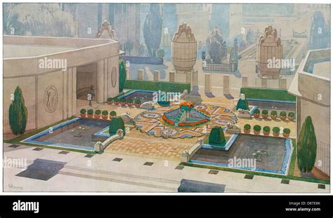 SEVRE GARDEN & EXHIB Stock Photo - Alamy