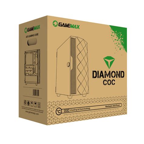 Gamemax Diamond Black COC – Negro | Playfactory | Tienda de Armado de ...