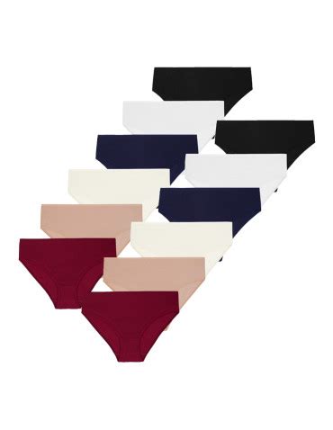 Majtki Damskie Bawe Niane Figi Bikini Pr Kowane Pak Wielokolorowy Sklep Moraj