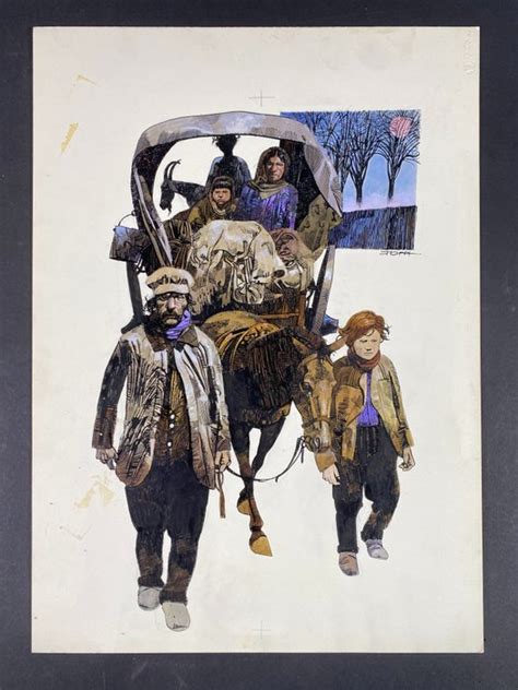 Sergio Toppi Illustrazione Originale Il Viaggio Catawiki