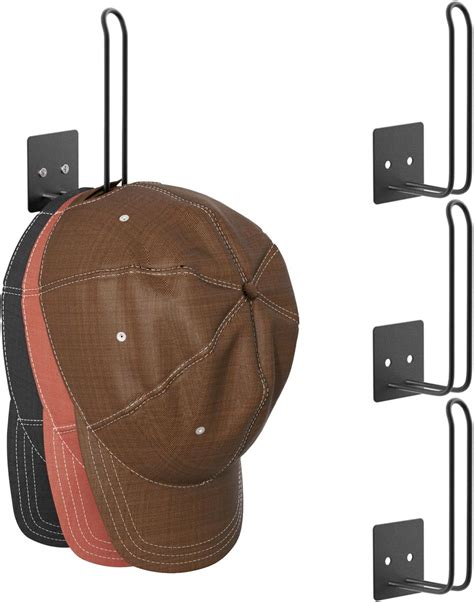 Amazon Dahey Hat Racks For Baseball Caps Set Of 2 Metal Hat