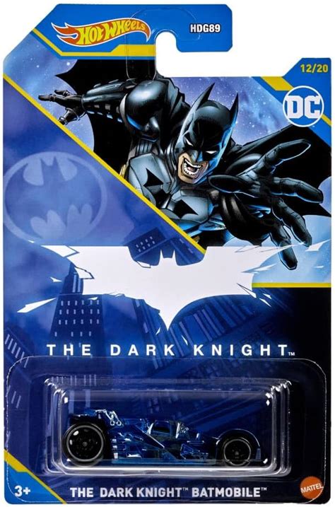 Hot Wheels Batman Dark Knight Batmobile Scale Vehicle Amazon Ca Toys Games