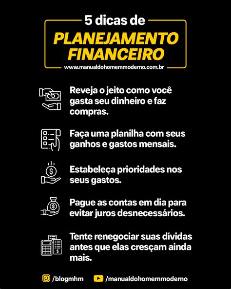 Planejamento Financeiro Dicas Para Fazer O Seu Artofit