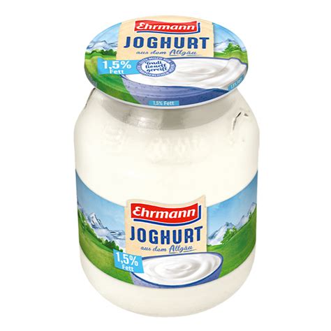 Fresh Yogurt 3,8 % fat – mild and creamy | Ehrmann Int