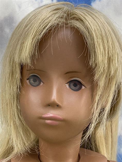 Vintage German Gotz Sasha Morganthaler Girl Doll Slate Eyes Blond Hair Ebay Blonde