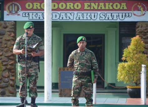 Kodim 1710 Mimika Gelar Upacara Hari Juang TNI AD