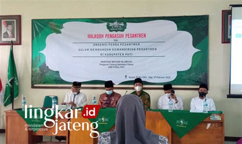 Rmi Nu Pati Gelar Halaqoh Bahas Urgensi Perda Pesantren