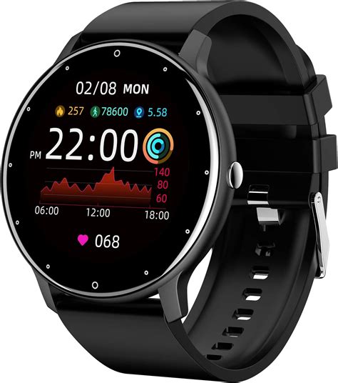 Melhor Relogio Smart Watch - Smartwatch Relógio Inteligente My Watch I Fit Haiz Tela Full Touch 1.28 ...