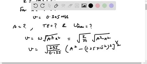 SOLVED A Toy Of Mass 0 150 Kg Is Undergoing Simple Harmonic Motion