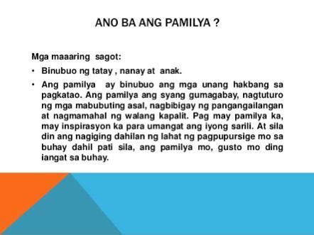 Kahulugan Ng Pamilya Ano Ang Konsepto At Kahulugan Mobile Legends The