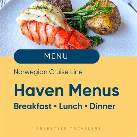 Ncl Haven Menu 2025 Ilyssa Delcina