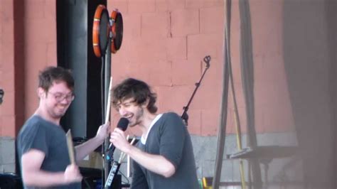Funny Gotye Soundcheck Youtube
