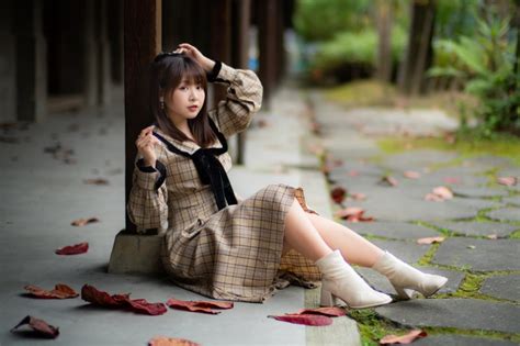 Asian Pose Legs Dress Billiards Brunette Girl Rare Gallery Hd Wallpapers